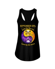 September Girl Ladies Flowy Tank tile