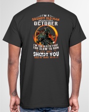 October Man Classic T-Shirt garment-tshirt-unisex-back-04