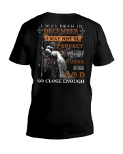 December Man V-Neck T-Shirt tile