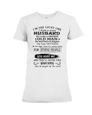 To My Wife Premium Fit Ladies Tee tile