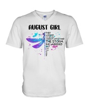 August Girl V-Neck T-Shirt tile