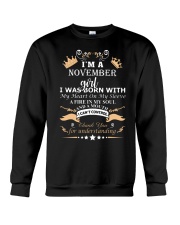 November Girl Crewneck Sweatshirt tile