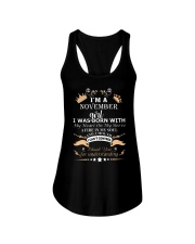 November Girl Ladies Flowy Tank tile