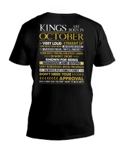 October Kings V-Neck T-Shirt tile
