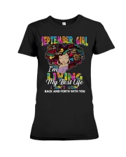 September Girl Premium Fit Ladies Tee tile