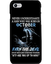 October Man Phone Case tile