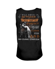 October Man Unisex Tank tile