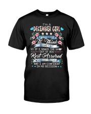 December Girl Classic T-Shirt front