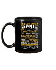 King are born in April Mug tile