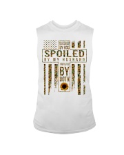Spoiled by husband Sleeveless Tee tile