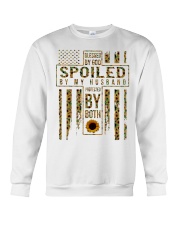 Spoiled by husband Crewneck Sweatshirt tile