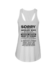 To My Wife Ladies Flowy Tank tile