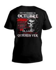 October Man V-Neck T-Shirt tile