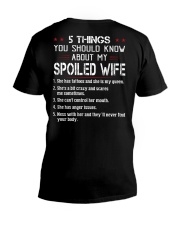 YOU SHOULD KNOW ABOUT MY SPOILED WIFE V-Neck T-Shirt thumbnail