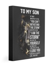 I Am The Storm - To Son From Mother 11x14 Gallery Wrapped Canvas Prints front