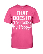 Calling Poppy Classic T-Shirt tile