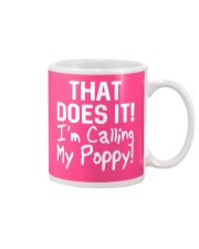Calling Poppy Mug tile