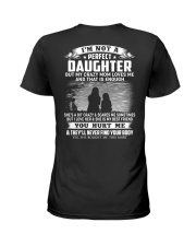 My Crazy Mom Loves Me - Best Gift For Daughter Ladies T-Shirt tile