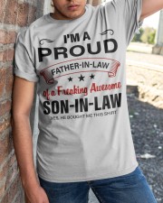 I'M PROUD FATHER-IN-LAW Classic T-Shirt apparel-classic-tshirt-lifestyle-27