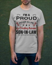 I'M PROUD FATHER-IN-LAW Classic T-Shirt apparel-classic-tshirt-lifestyle-front-42