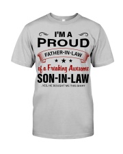 I'M PROUD FATHER-IN-LAW Classic T-Shirt front