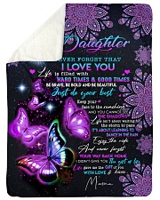 Never Forget That I Love You Sherpa Fleece Blanket tile