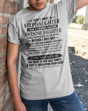 SHE LOVES ME SO MUCH - DAUGHTER TO DAD Classic T-Shirt apparel-classic-tshirt-lifestyle-27