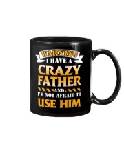 Warning Crazy Father Mug thumbnail
