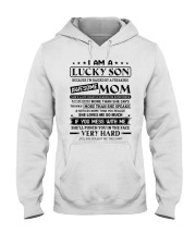 SHE LOVES ME SO MUCH - BEST GIFT FOR SON FROM MOM Hooded Sweatshirt tile