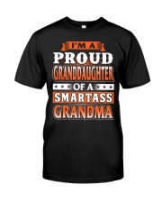 Proud Granddaughter Of A Smartass Grandma Classic T-Shirt thumbnail