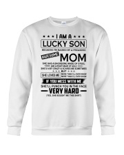 I AM A LUCKY SON - SON FROM MOM Crewneck Sweatshirt thumbnail
