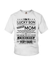 I AM A LUCKY SON - SON FROM MOM Youth T-Shirt thumbnail