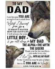 YOU ARE THE WORLD - GREAT GIFT FOR DAD FROM SON 11x17 Poster front