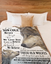 1 DAY LEFT - GET YOURS NOW Large Fleece Blanket - 60" x 80" aos-coral-fleece-blanket-60x80-lifestyle-front-02