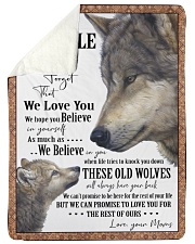 1 DAY LEFT - GET YOURS NOW Large Sherpa Fleece Blanket - 60" x 80" thumbnail