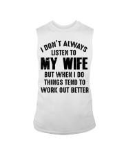 I DON'T ALWAYS LISTEN TO MY WIFE Sleeveless Tee thumbnail