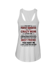 Crazy Mom Loves Me - Best Gift For Daughter Ladies Flowy Tank tile