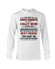 Crazy Mom Loves Me - Best Gift For Daughter Long Sleeve Tee tile