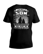My Crazy Mama Loves Me - Best Gift For Son V-Neck T-Shirt tile