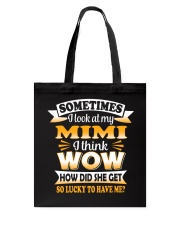 How Did Mimi Get So Lucky Tote Bag tile