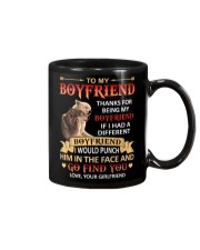 THANKS FOR BEING MY BOYFRIEND Mug front