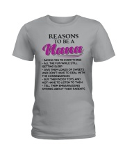REASONS TO BE A NANA Ladies T-Shirt thumbnail