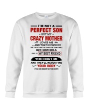 I LOVE HER AND SHE IS MY BEST FRIEND Crewneck Sweatshirt thumbnail
