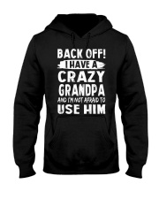 Back Off - Crazy Grandpa Hooded Sweatshirt thumbnail