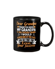 Thanks For Being My Grandpa Mug tile