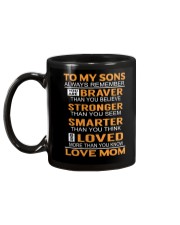 To My Sons Always Remember Mug back