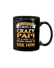Warning Crazy Papi Mug thumbnail