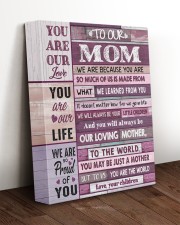 You Are My Life - Lovely Gift For Mom 11x14 Gallery Wrapped Canvas Prints aos-canvas-pgw-11x14-lifestyle-front-17