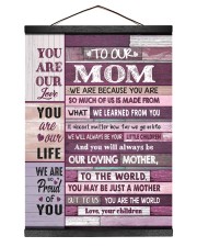 You Are My Life - Lovely Gift For Mom Hanging Canvas tile