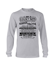 SHE LOVES ME SO MUCH - BEST GIFT FOR SON FROM MOM Long Sleeve Tee thumbnail